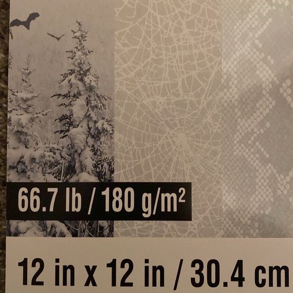 Recollections Halloween Haunted Forest Paper Pad 12 Designs 24 Sheets 12x12 NEW - Picture 2 of 4